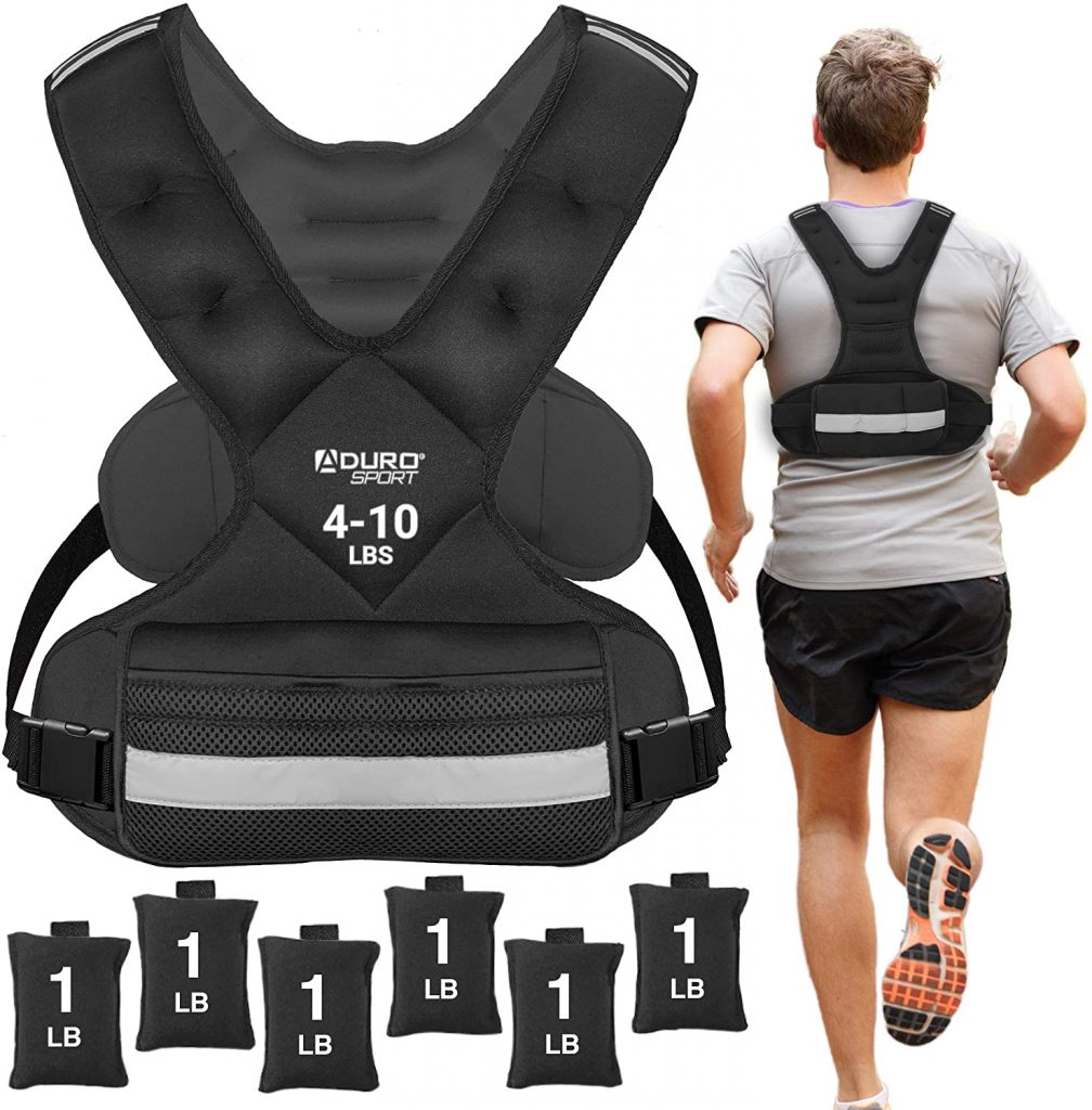 We R Sports Adjustable Weighted Weight Vest Running Fitness Exercise Limited