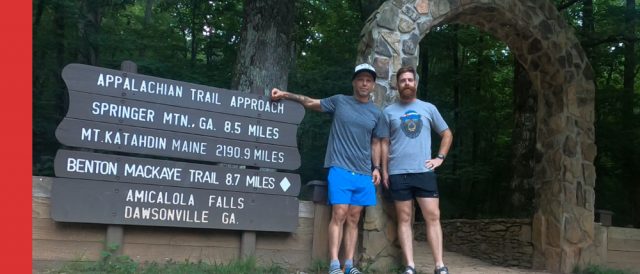The Appalachian Approach Trail - Amicalola Falls to Springer Mountain GA - Hiking Trail Running