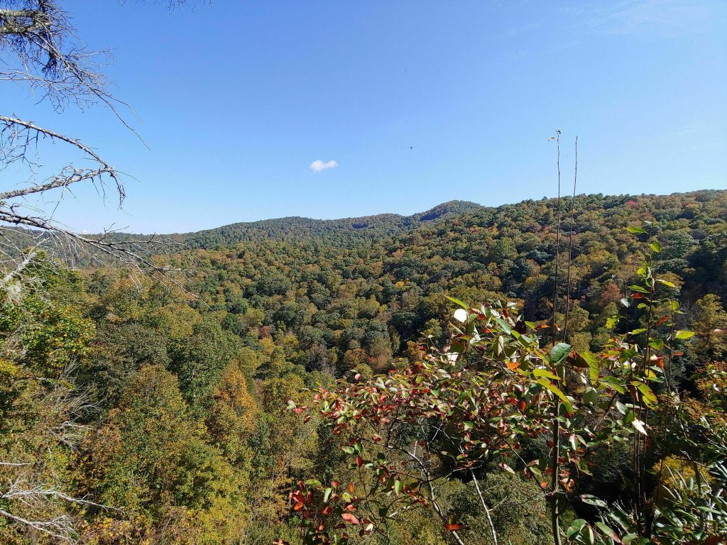 Crabtree Falls Trail north Carolina Views