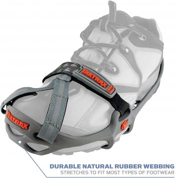 Yaktrax Run Traction Cleats for Running on Snow and Ice 3