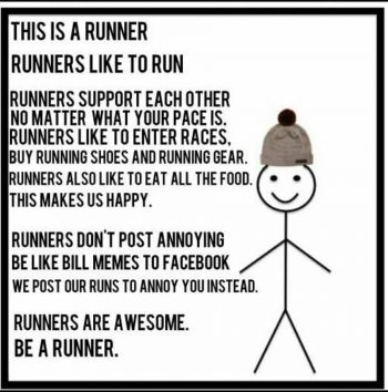 how to be a runner