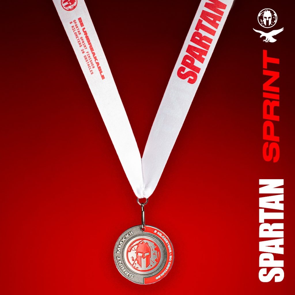 2022 Spartan Race Sprint Medal