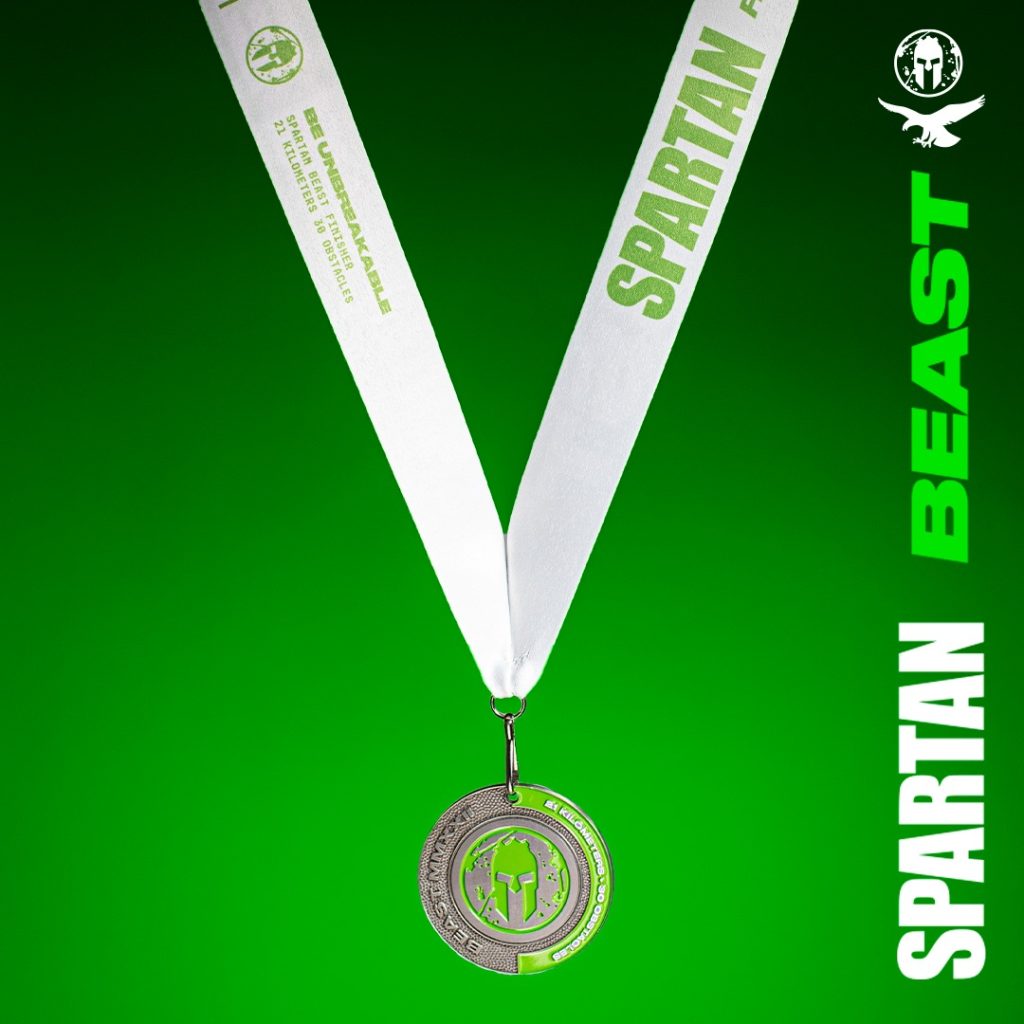 2022 Spartan Race Beast Medal