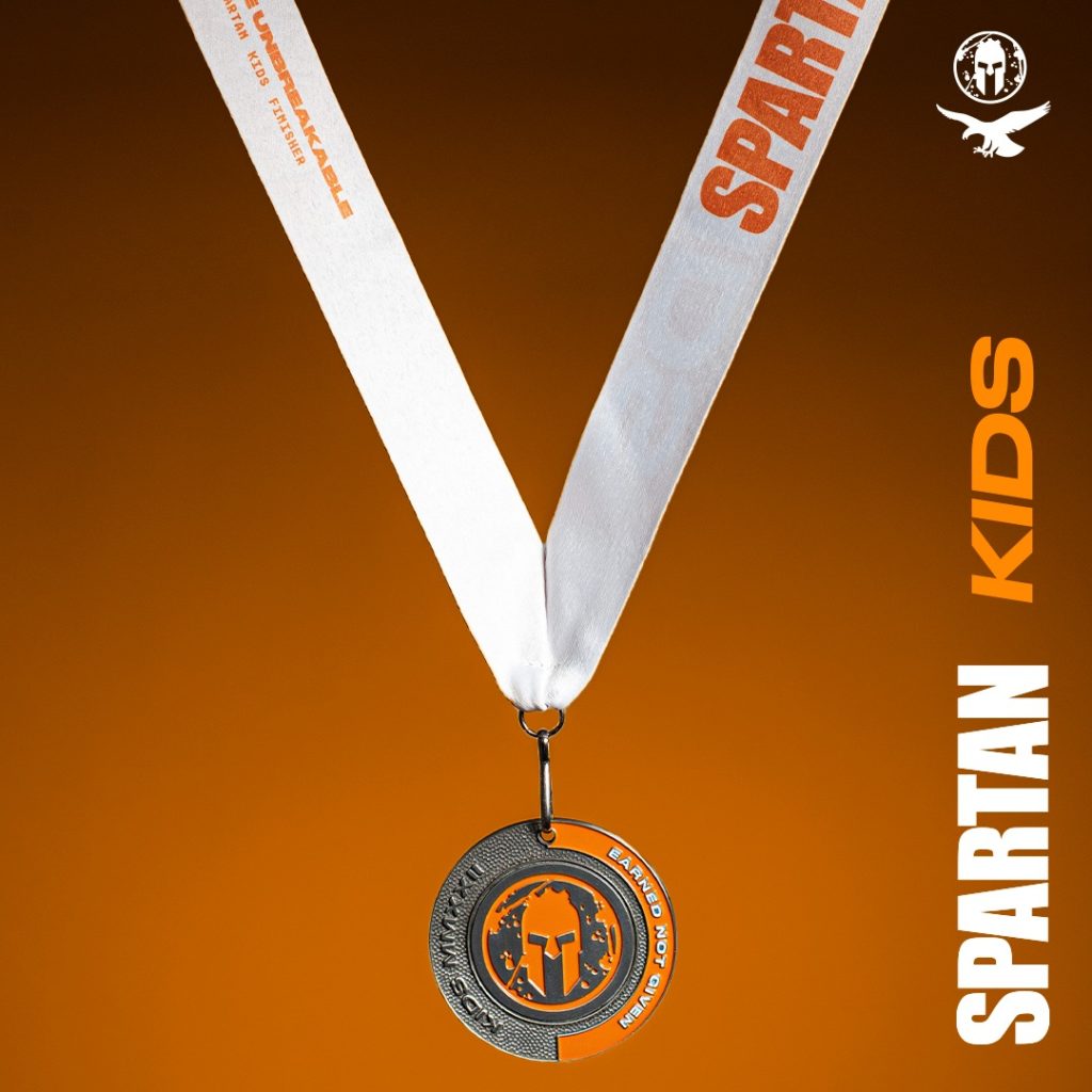 2022 Spartan Race Kids Medal