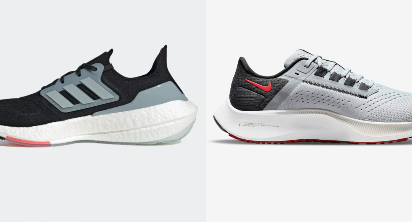 En cualquier momento difícil Dar a luz Adidas Ultra Boost vs Nike Pegasus - Running Shoe Review