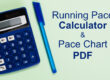Running Pace Calculator & Pace Chart PDF
