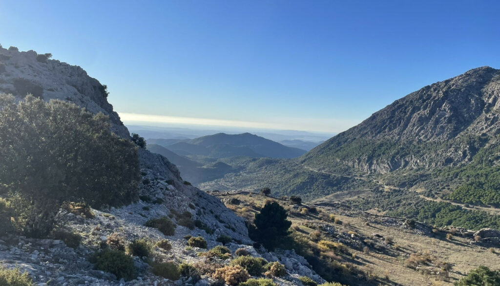 Trail running southern spain