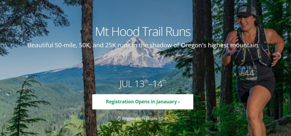 Mount Hood 50 k and 50 Mile, Oregon
