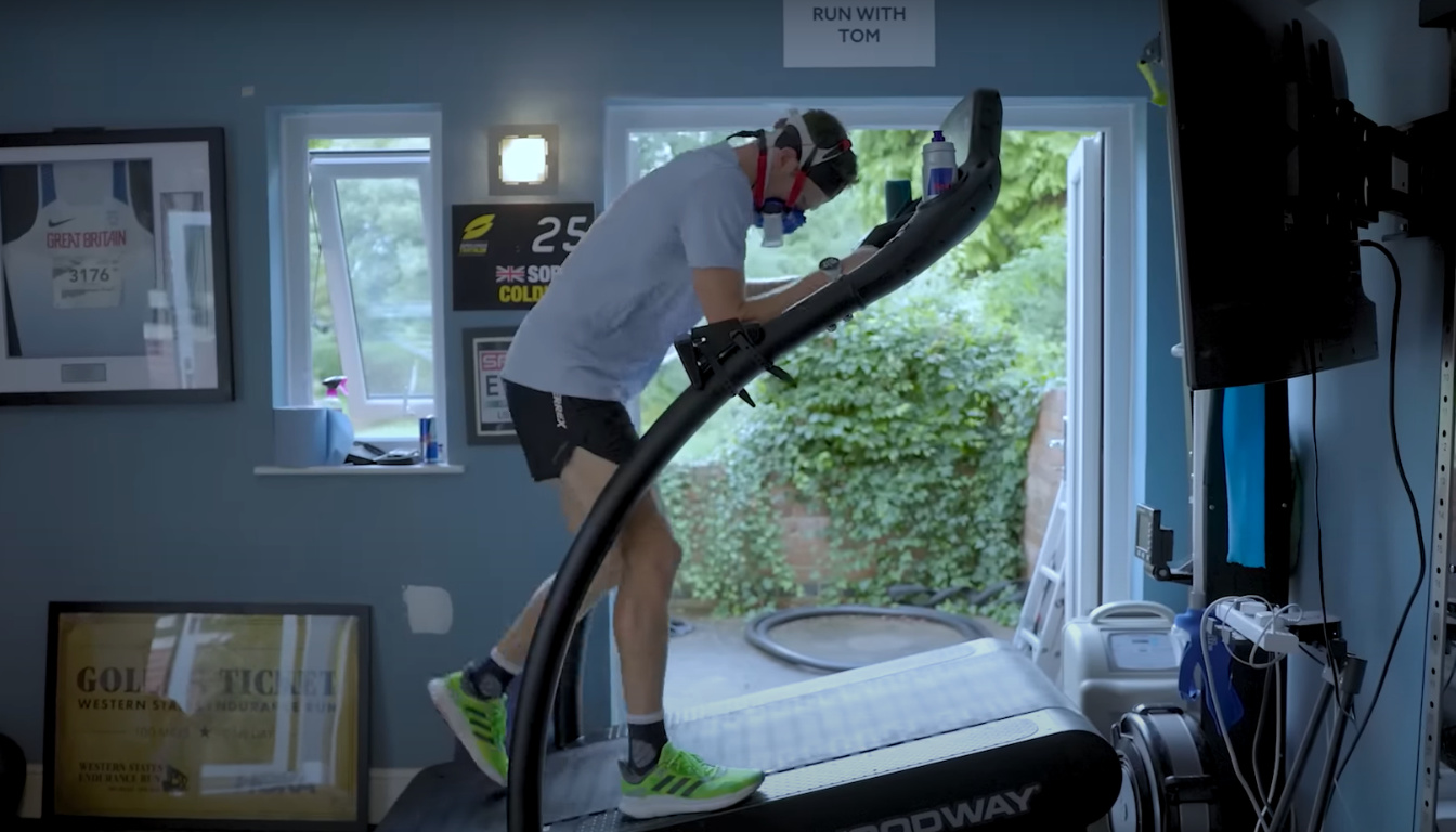 Inside the Pain Cave How Tom Evans Trains for the Mountains at Home