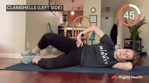clamshell Hamstring Exercises perfect For Runners