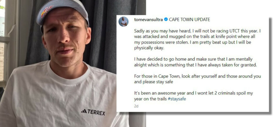 Pro Ultra Runner Tom Evans Withdraws from Ultra-Trail Cape Town after Terrifying Mugging