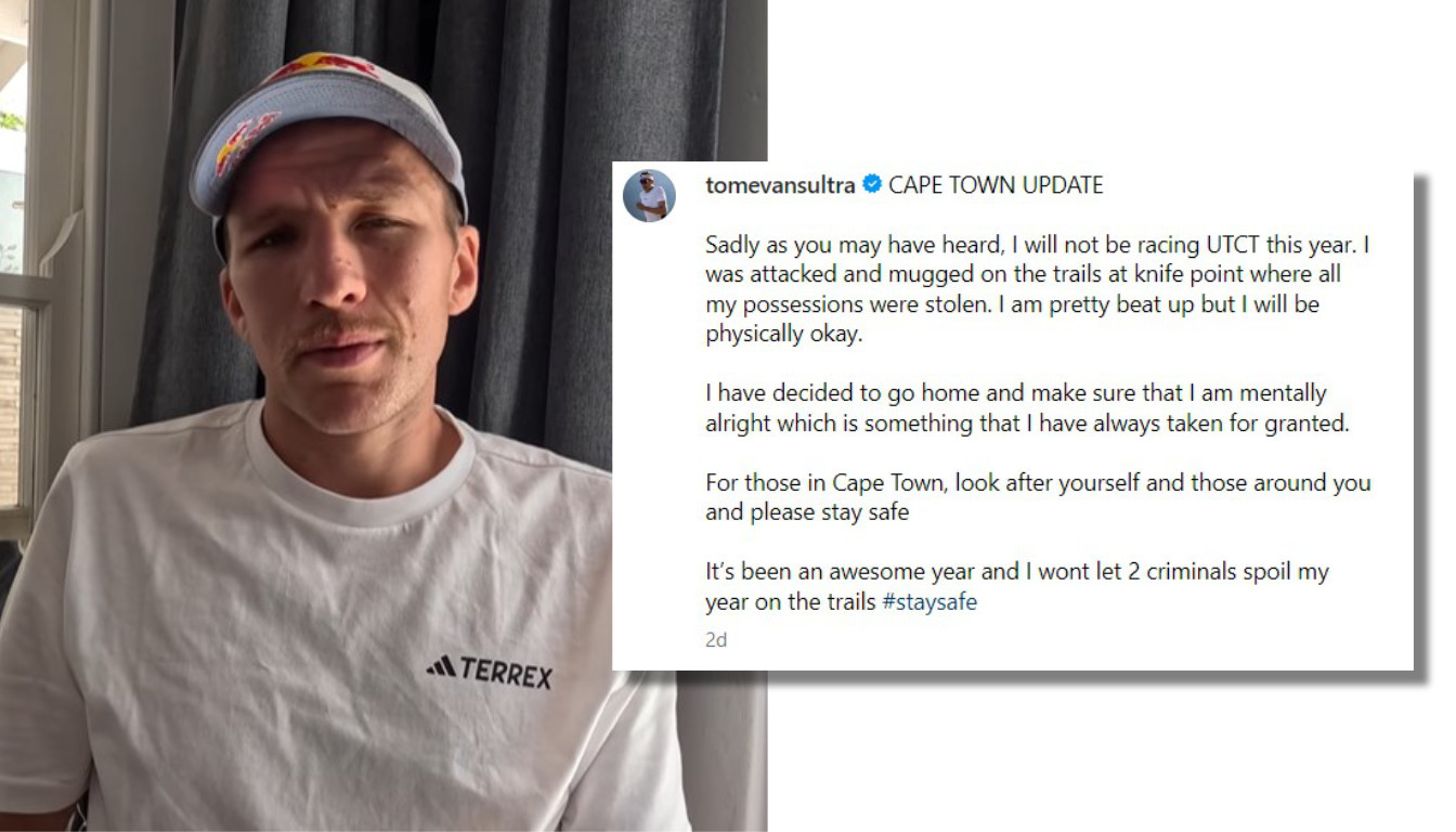 Pro Ultra Runner Tom Evans Withdraws from Ultra-Trail Cape Town after Terrifying Mugging