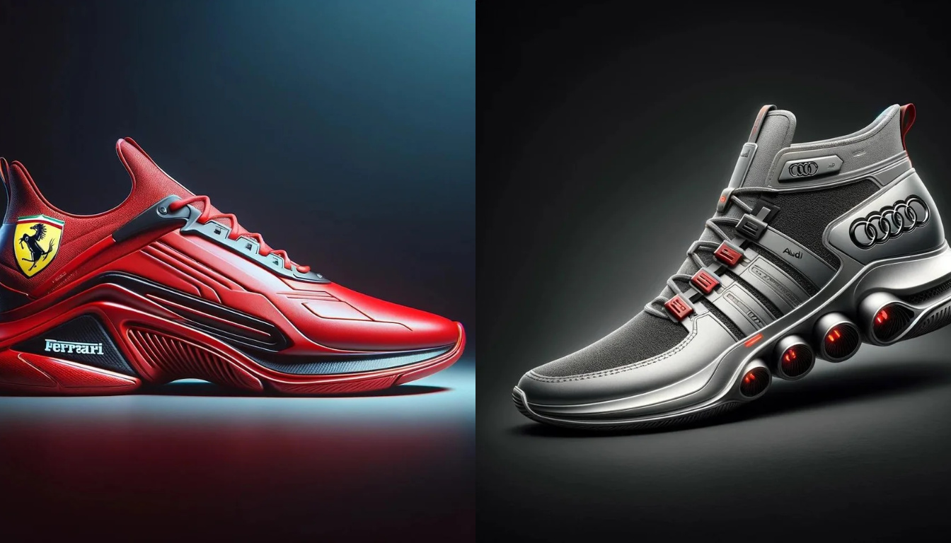 What if Car Companies Made Shoes, what would they look like?