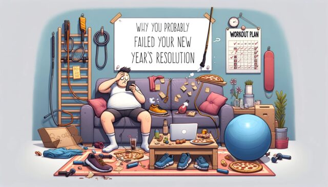 Why You Probably Already Failed Your New Year's Resolution: A Humorous Yet Scientific Look
